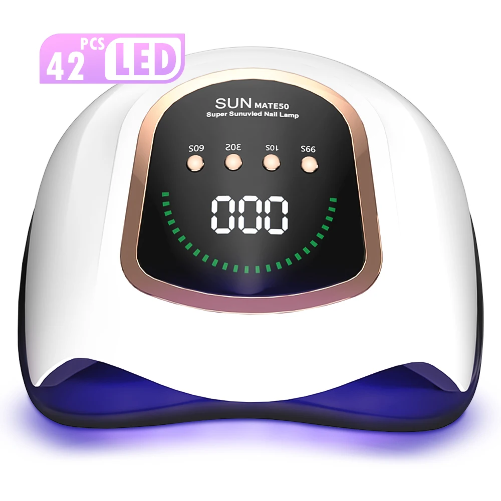 

DianaBeauty УФ-лампа для ногтей, 380 Вт, сушилка для ногтей с 4 настройками таймера и ЖК-дисплеем, профессиональная УФ-лампа для маникюра, инструменты для ногтей