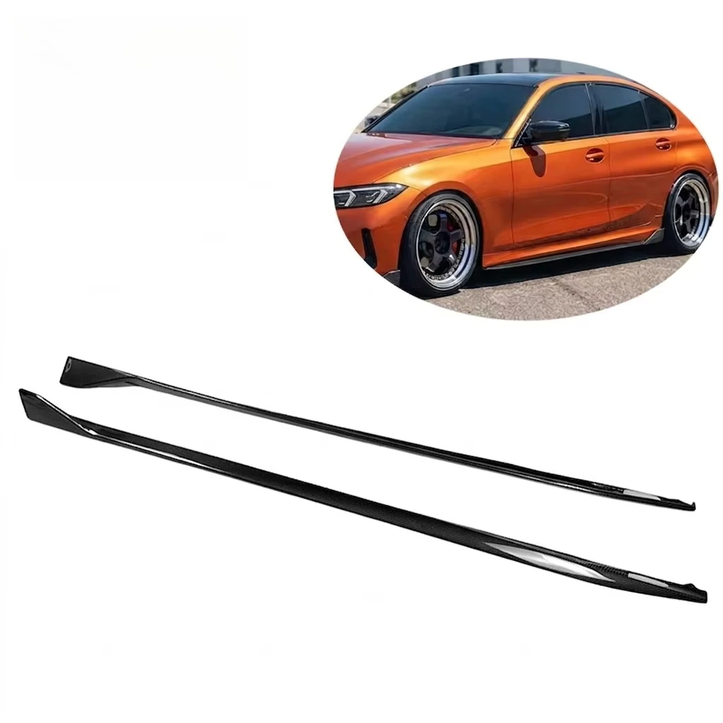 New Arrivals AD Style Carbon Fiber Side Skirts Extension Panels for 3 Series G20 2020-2025 S9