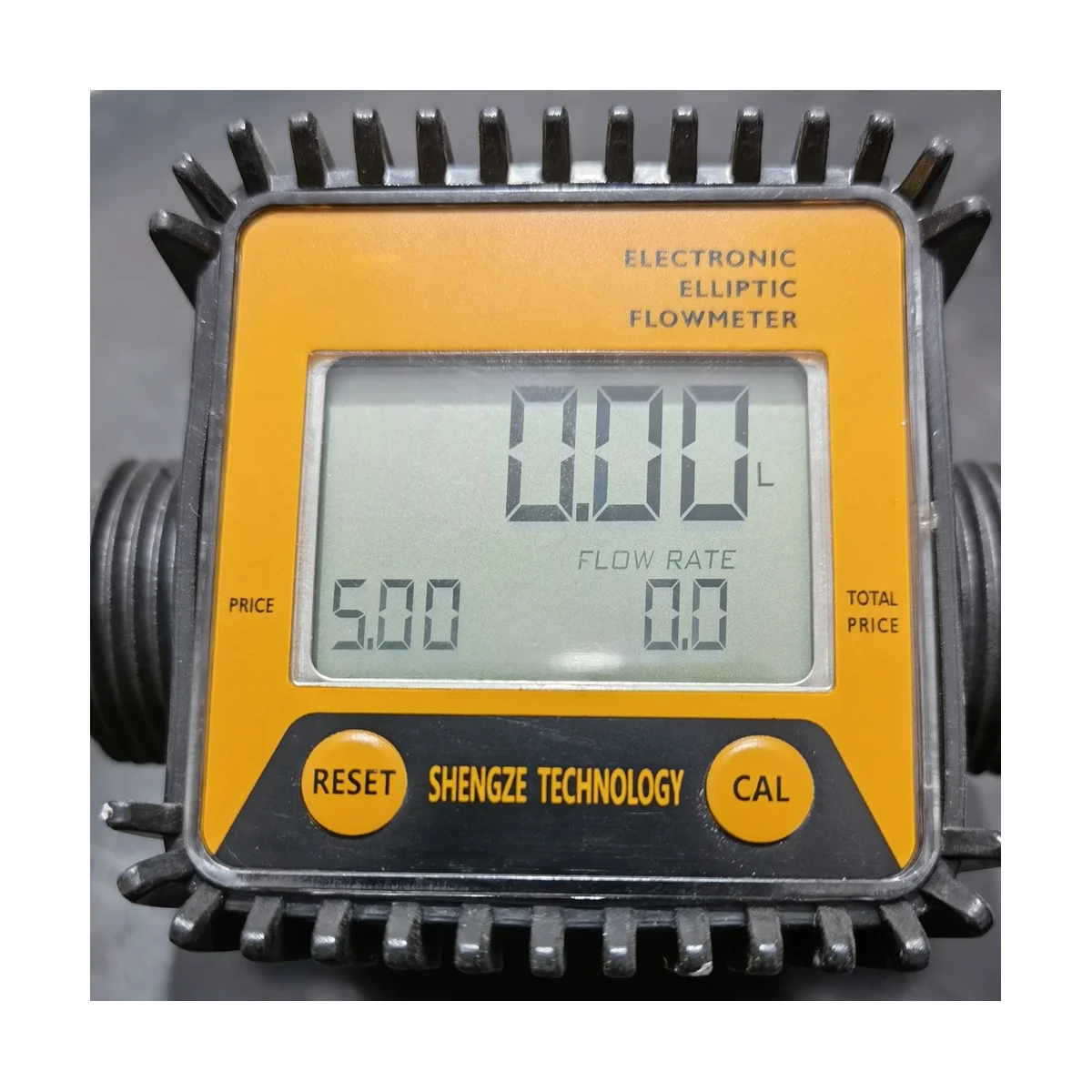 K28 Electronic Display Turbine Flowmeter for Measuring Methanol Counter Flow Meter Urea Flow Rate-Orange