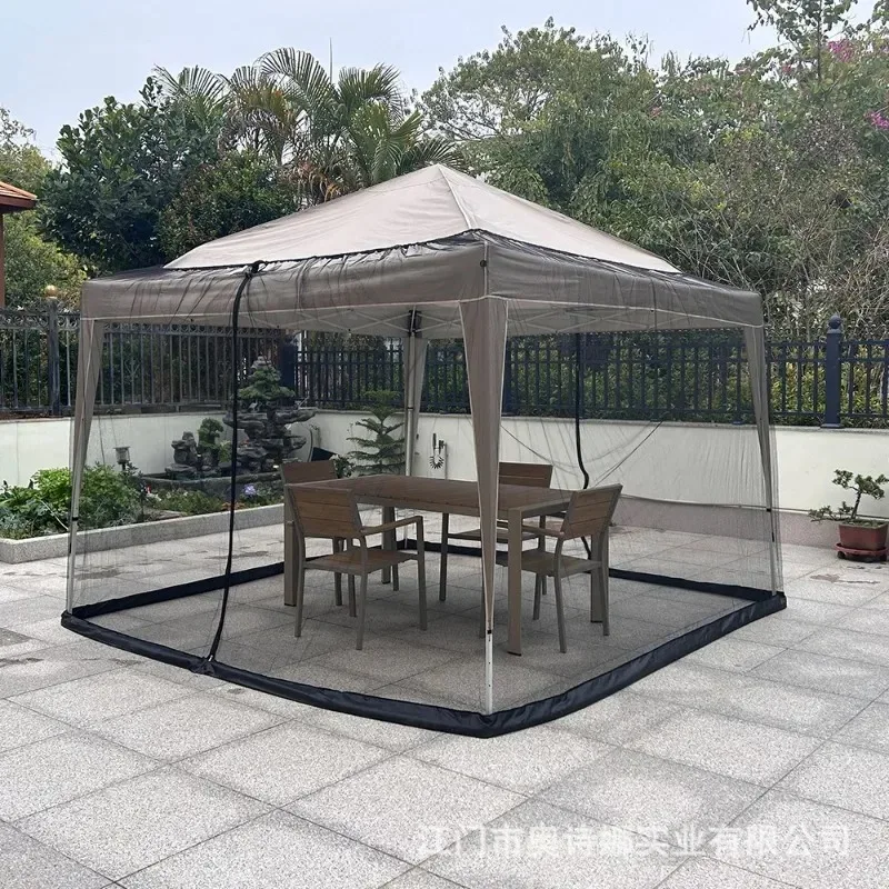 Outdoor Tent Mosquito-proof Umbrella Net, Gazebo Mosquito-proof Mesh Curtain Courtyard Roman Umbrella Mosquito Net Manufacturer