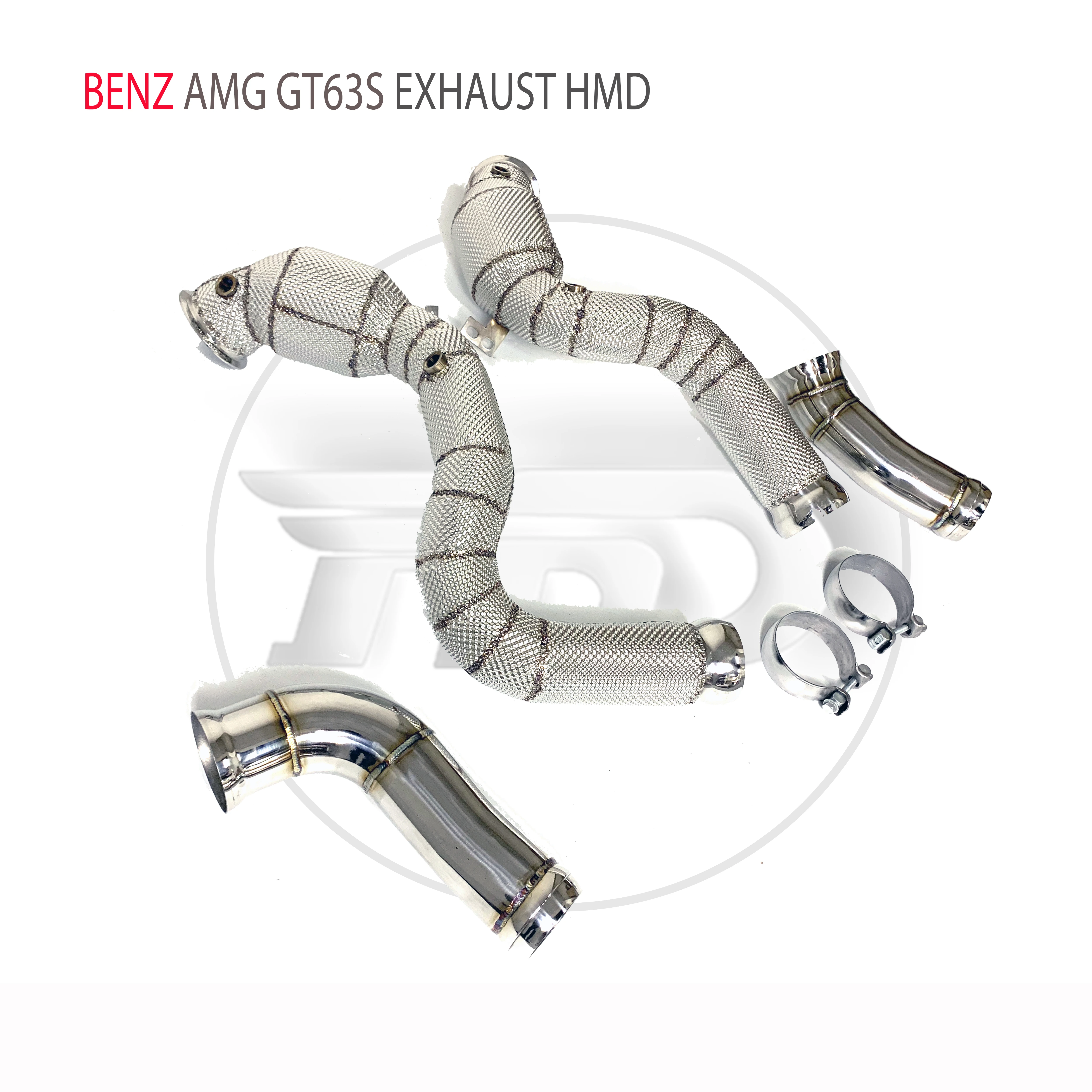 

HMD exhaust performance manifold downpipe High flow for Mercedes-Benz GT63S AMG automotive accessory catalytic converter