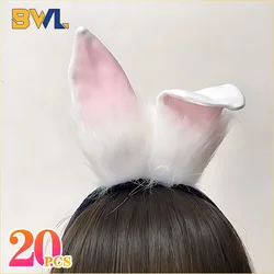 Rabbit Ears Hair Band Headdress Plush Cute Hair Accessories Adult Children Performance Headband Sexy Simulation Cos Headwear