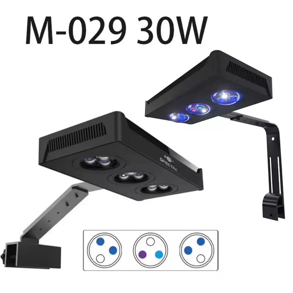 

Spectra Nano M029 Aquarium Light 30W/40W Saltwater Lighting With Touch Control For Coral Reef Fish Tank