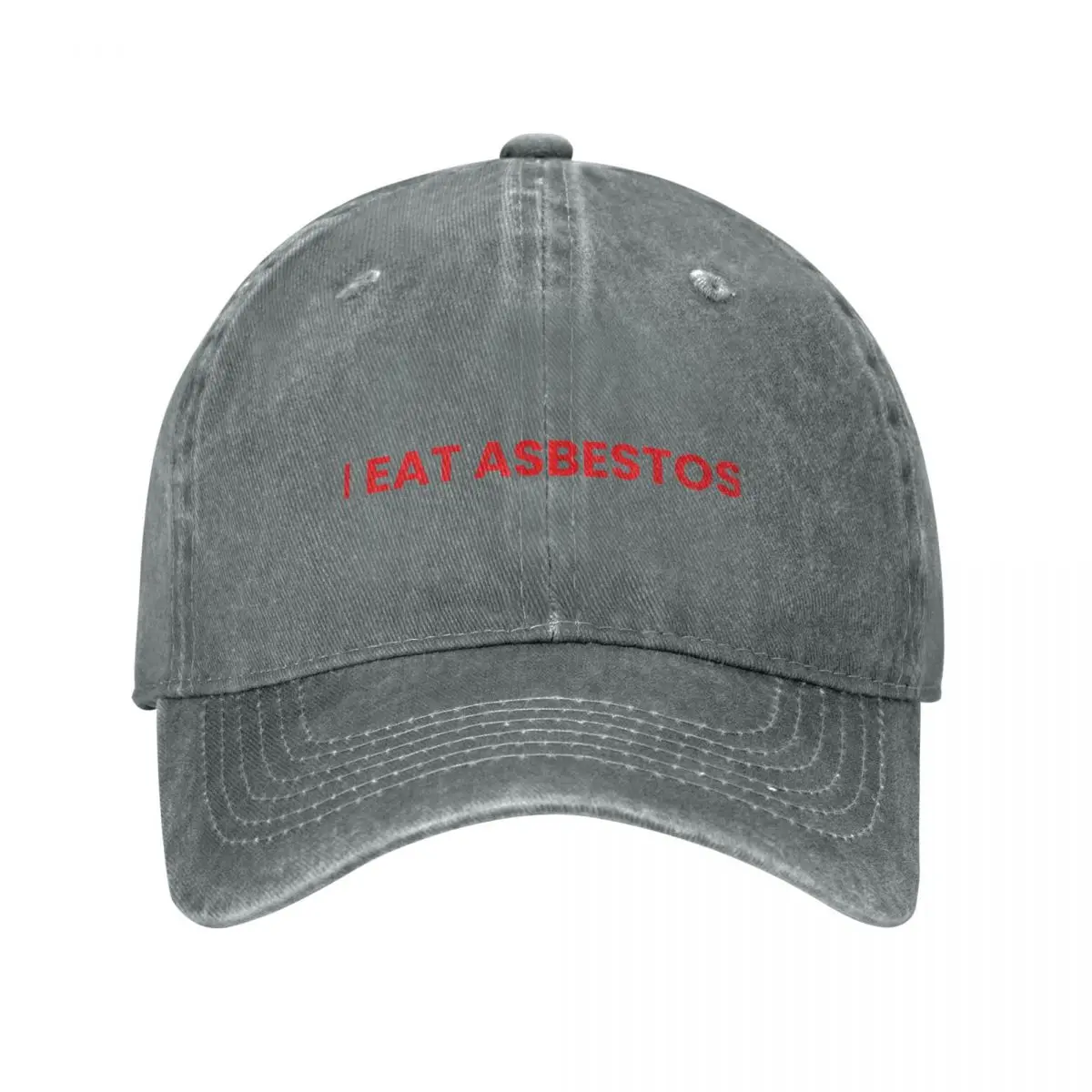 I Eat Asbestos Asbestos Removal Professional Baseball Cap beach hat Brand Man cap Hip Hop New Hat For Girls Men's