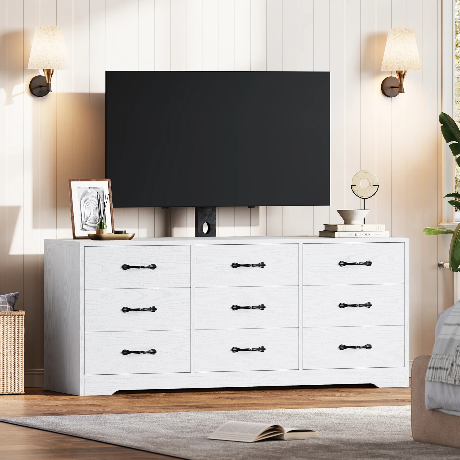 TV Stand with Mount for TVs Up to 85