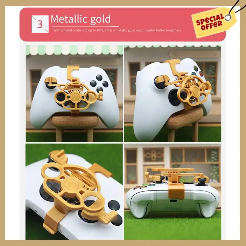 พวงมาลัยขนาดเล็กสําหรับ Xboxseries Handle ฤดูใบไม้ผลิในตัวช่วย Centering Gaming Handle อุปกรณ์เสริม-WMAN