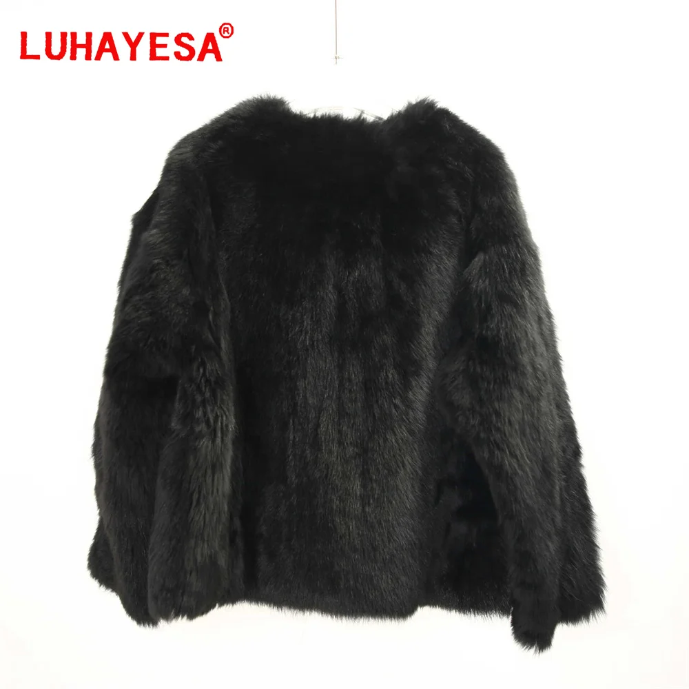 2024 Spain Tuscany Lamb Fur Shearling Clothing Women Black Simple Guaranteed Natural Sheepskin Fur Jacket