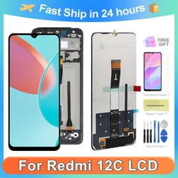 For Xiaomi 6.71''Redmi 12C For  22120RN86G 22120RN86I 22126RN91Y LCD Display Touch Screen Digitizer Assembly Replacement