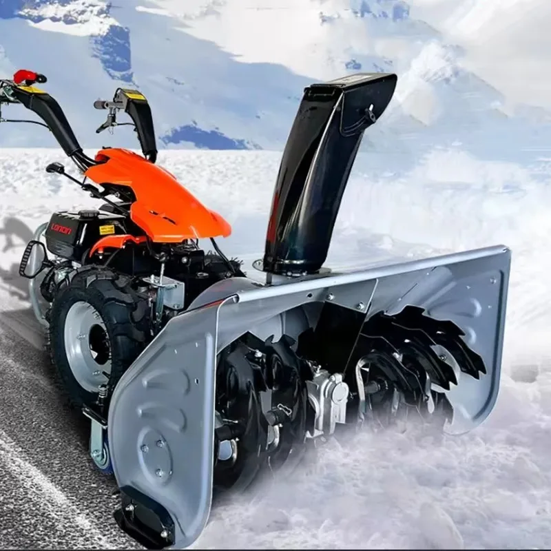China Professional Snow Sweeping Machine Cheap Snowblower Snow Thrower  Brush Snow Blower Snowplow for Sale view 6