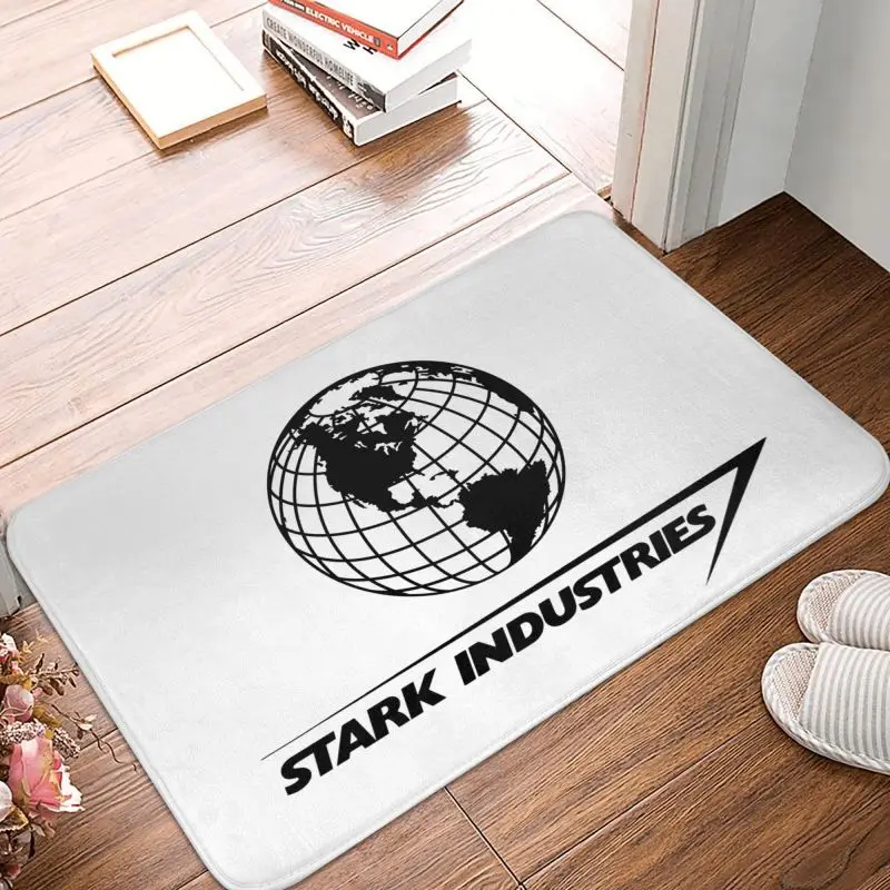 Stark Industries Doormat Non-Slip Kitchen Bath Mat Garden Garage Floor Door Entrance Carpet Rug