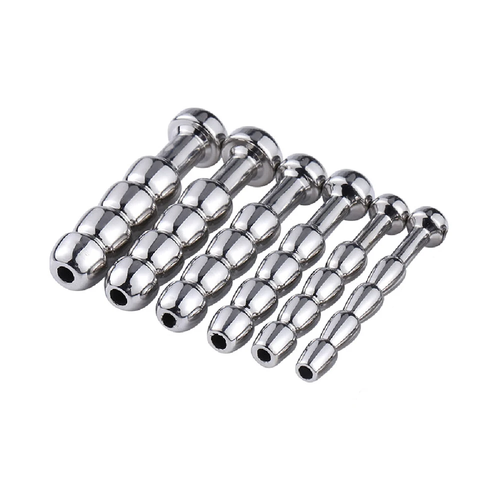 الرجال الجنس لعب جوفاء مجرى البول التوصيل السبر قضيب مجرى البول القسطرة بعقب المكونات 5/6/7/8/9/10/مم تحفيز القضيب الحصان العين عصا