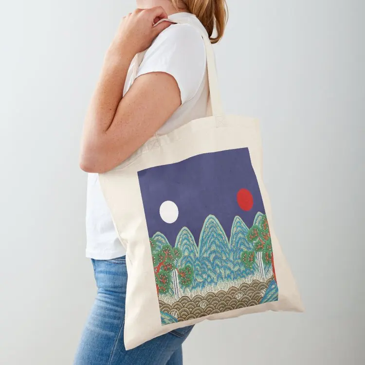 

Ilwol Obongdo-KOREAfolkpainting- Tote Bag Woman shopper bag handbag Shopper ecological bags