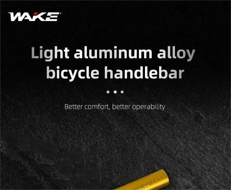 WAKE Fahrradlenker 780mm 720mm Mountainbike-Lenker Aluminiumlegierung 31,8mm MTB-Lenker Fahrradteil – Detail 1