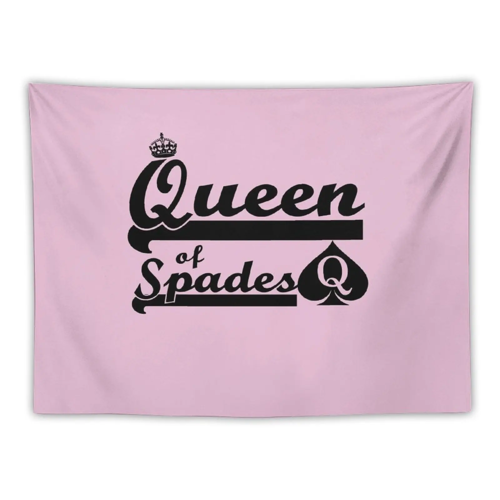 Queen of Spades Hotwife bbc Cuckold Tapestry Living Room Decoration Home Decoration Accessories Tapestry Wall Hanging