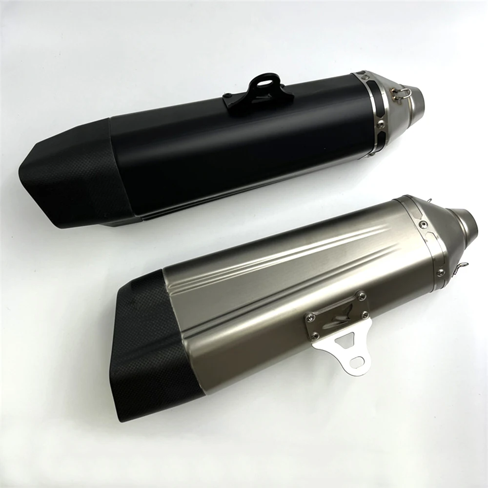51MM Motorcycle Exhaust Muffler Pipe For  LV20 YAMAHA R7 R1 R3 Mt03 R6 CBR600 Zx6r MT07 Z400 XSR900 mt10 ZX10R ZX4R