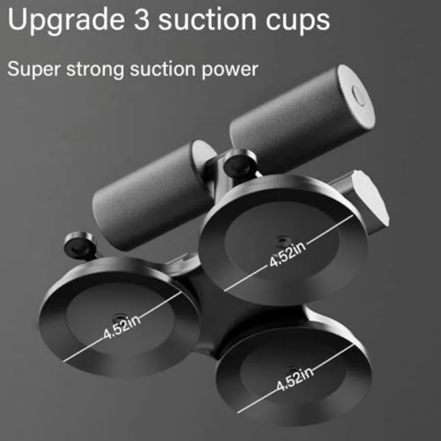 جهاز مساعد للتدريب على Ab 2025 ترقية 3 أكواب شفط آلة الجلوس متعددة الوظائف قابلة للتعديل معدات تدريب Ab العمل