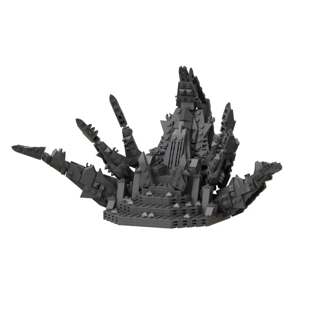 

Black Throne Model from Movie Building Toys Set 636 Pieces MOC Build