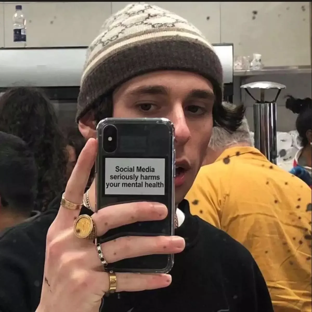 

Socialize Phone Case For iPhone 16 16E 15 Pro Max 14 11 13 Mini 12 XR 8 7 6 6S Plus X XS Cover