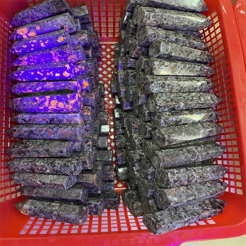 5-8cm Yooperlite (Flame Stone) Hexagonal Tower 3