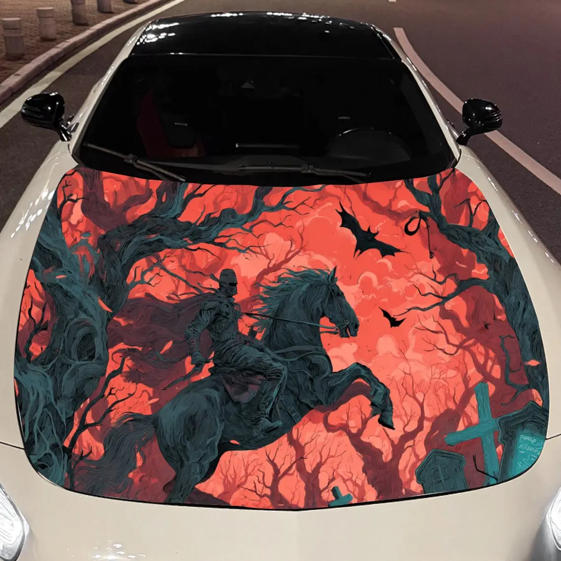 Man And Horse In Th… - image