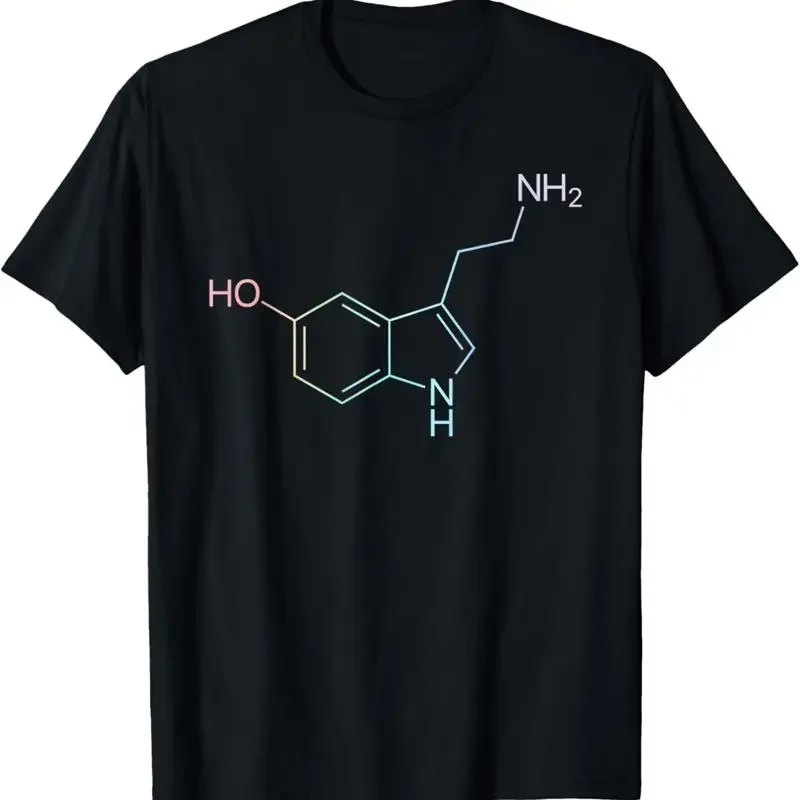 Serotonin Molecule Tie Dye Rave Edm Festival Happiness T Shirt