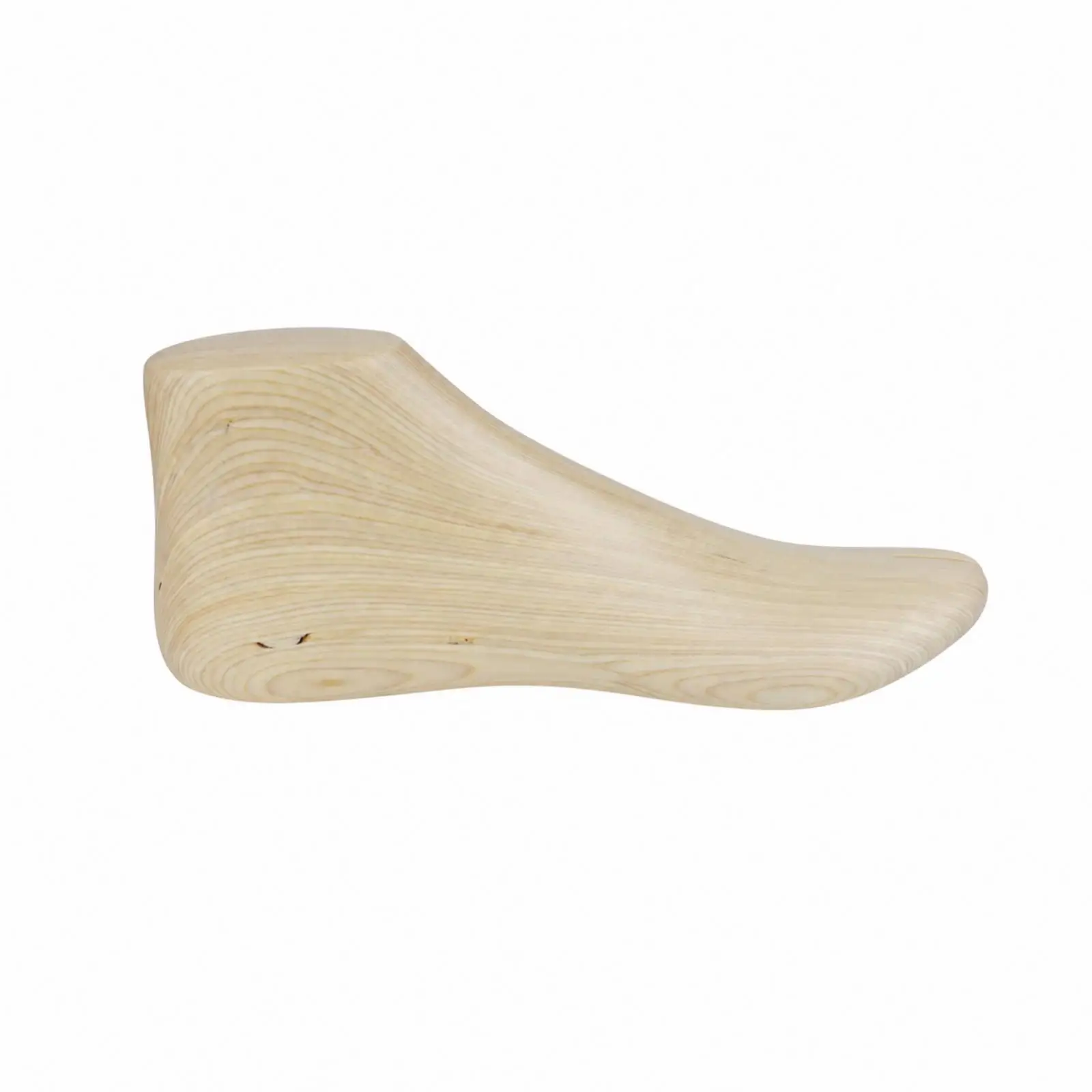 Solid Wood Leg-and-Foot Mannequin Versatile Sock Display Form with Toe Split Handmade Wooden Foot Display Realistic