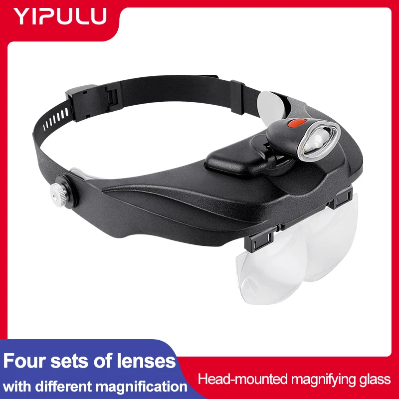 

Head magnifier glasses repair table medical ophthalmology elderly reading high definition high power maintenance circuit board