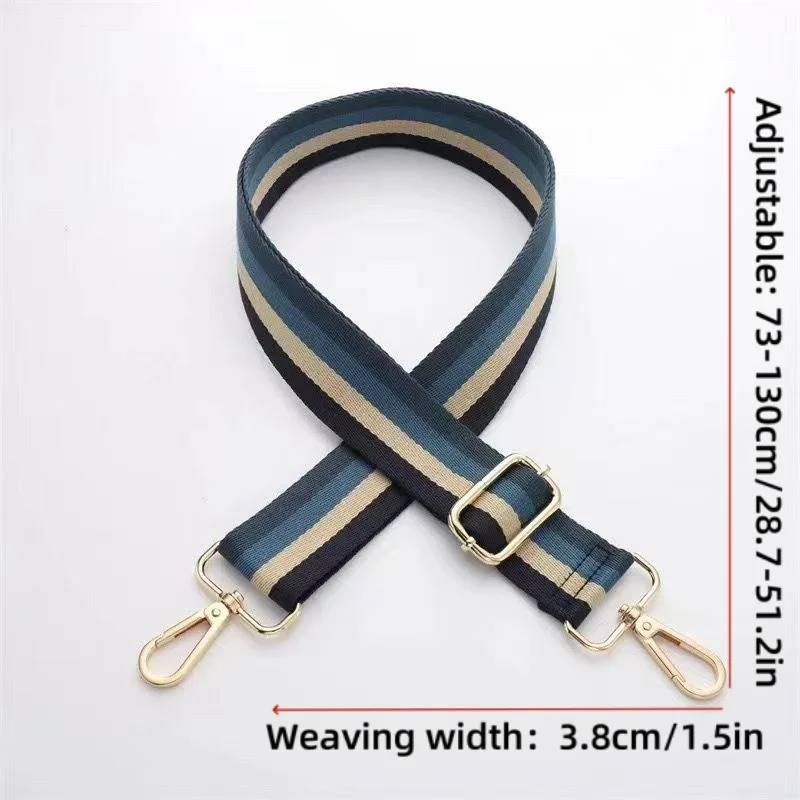 حقيبة يد نسائية واسعة 3.8 سنتيمتر حزام الكتف حقيبة كروسبودي حزام استبدال حزام قابل للتعديل حقيبة جزء ملحقات حقيبة الملحقات #3
