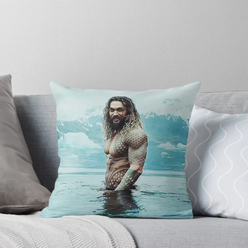 

Jason Momoa Throw Pillow Marble Cushion Cover Decorative Sofa Cushions christmas cushions covers pillow