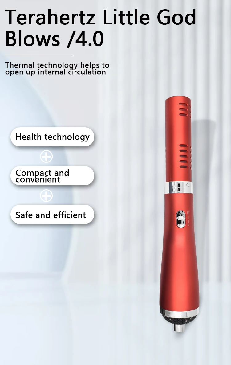 Iteracare Upgrade Classic 4.0 Blaulicht-Wellenstab-Blasgerät für Wellness und Selbstheilung mit Terahertz-Frequenz zur Schmerzlinderung – Detail 1