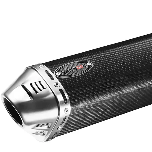 

STLF Tri Angle Shape Carbon Fibre Motorcycle Modified Universal Exhaust Muffler