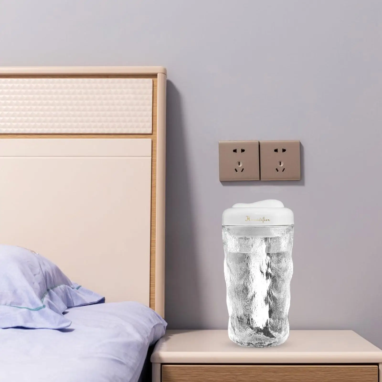Portable Mini Humidifier Night Light Small Air Humidifier USB Personal Desktop