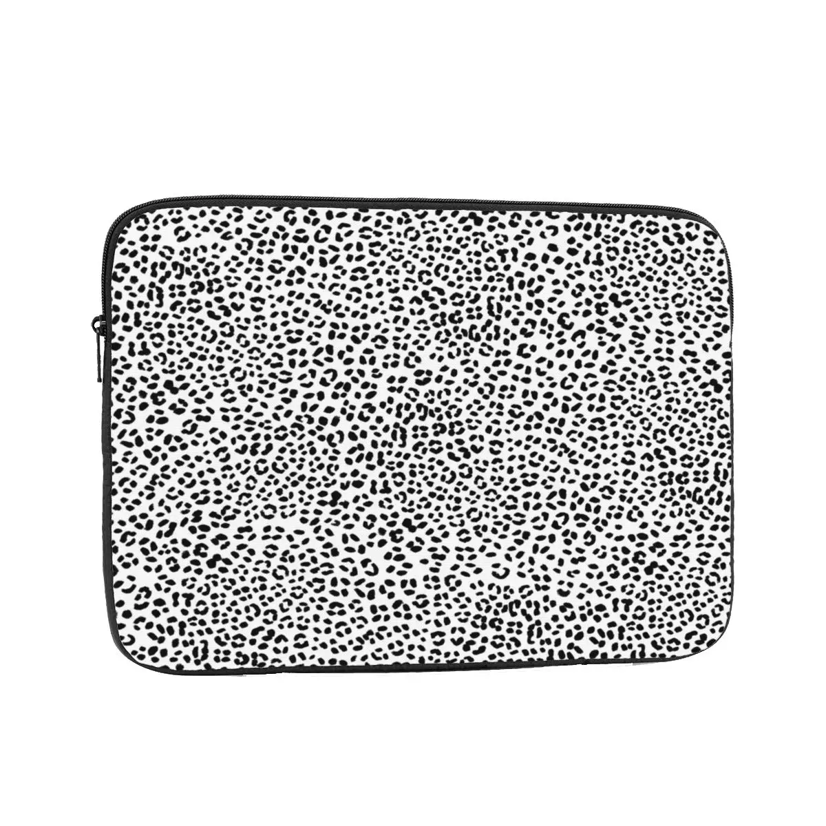 Black And White Snow Leopard Pattern Laptop Bag Case 12 13 15 17 Inch Notebook Liner Sleeve Computer Shockproof Case Bag