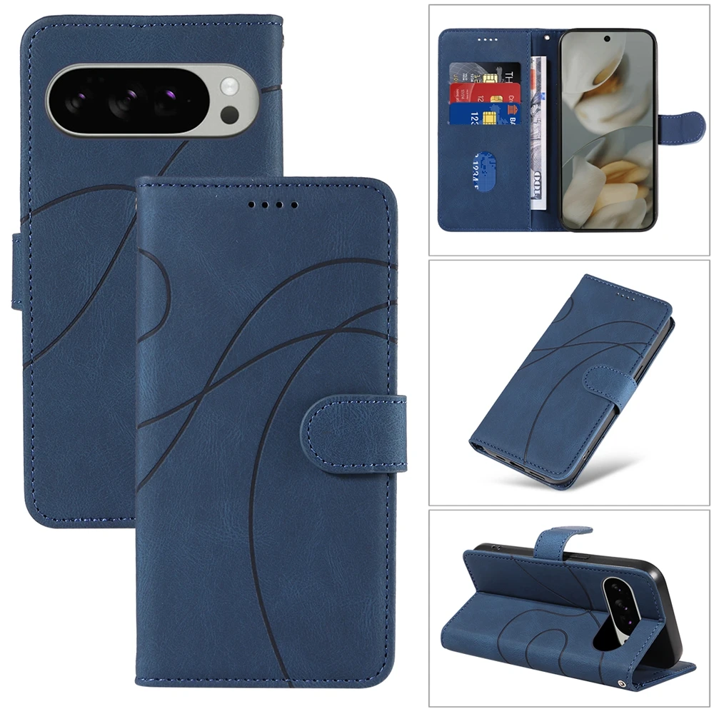 Funda de cuero magnética tipo  - Google Pixel 9 reseña y precio