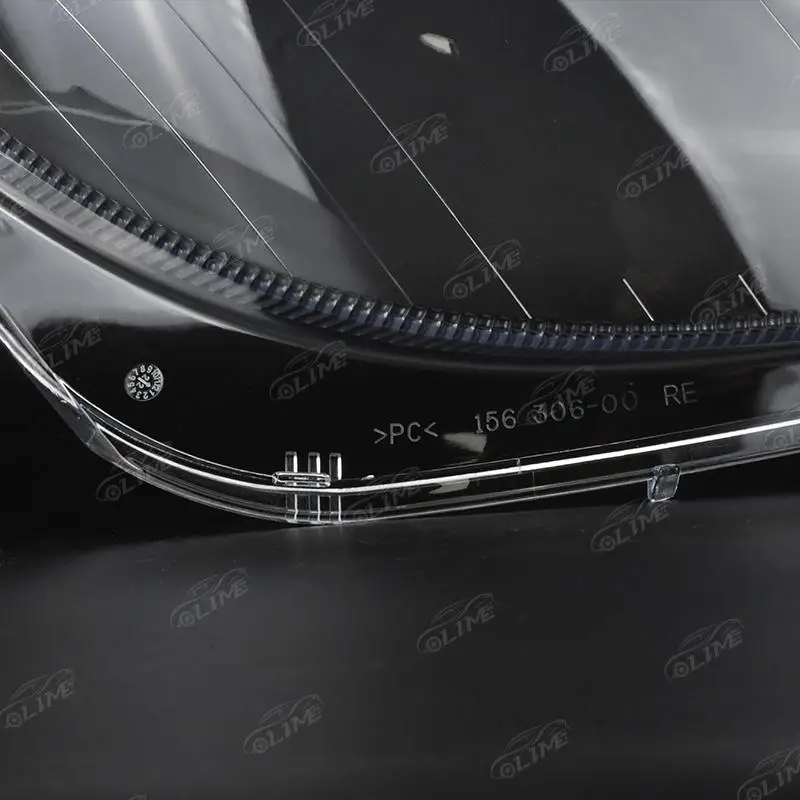 عاكس الضوء الأمامي للسيارة مناسب لسيارة Mercedes-Benz SLK W171 280 SLK300 SLK350 2004-2010 عدسة المصباح الأمامي غطاء المصباح