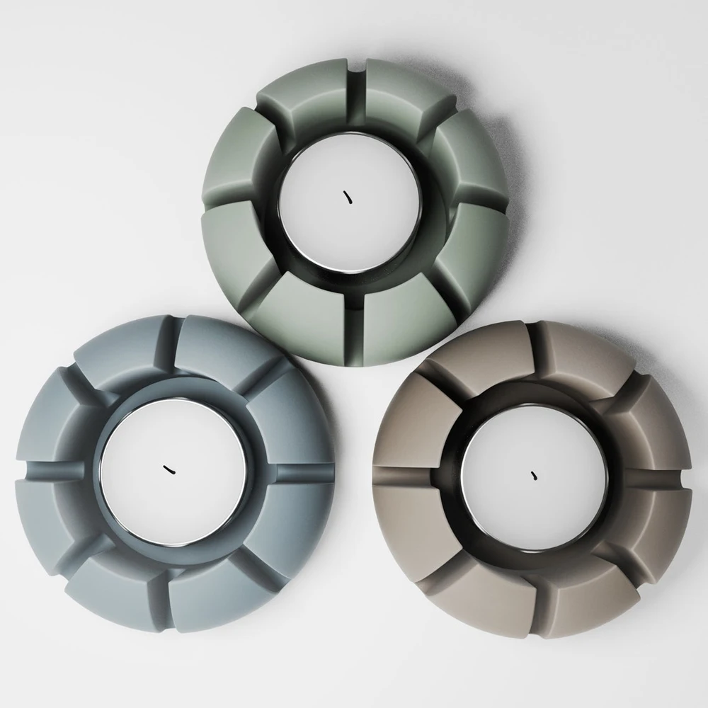 Silicone Mold for Cement Candlestick Creative Heating Bracket aromatherapy Candlestick molds Home Decoration diffuser Molds
