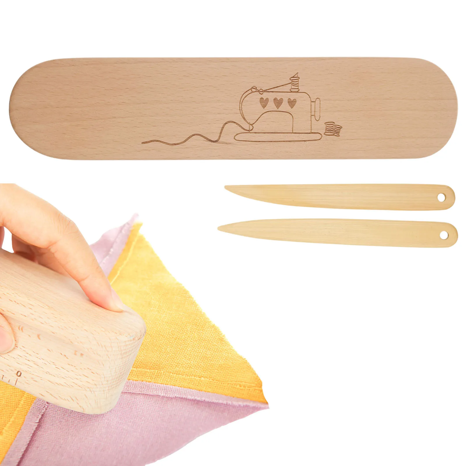 Tailors Clapper For Ironing Sewing Accessories Sewing Clapper Tailor's Clapper Wooden Quilter Block Seam Clappers Wonderful For