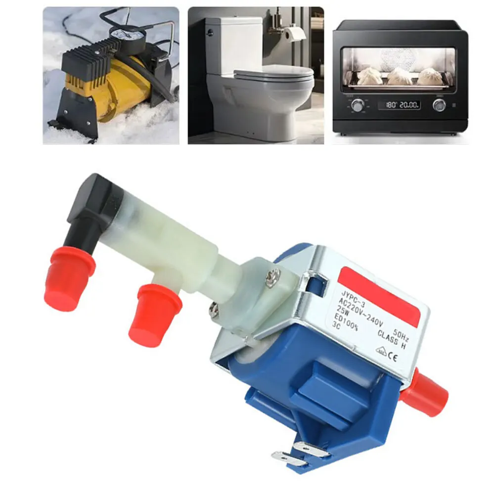 JYPC-3 25W AC 220V Original Piston Type 6bar 195cc/min Water Suction Pump PHILIPSs Electromagnetic Steam Gas Pump Tool Access