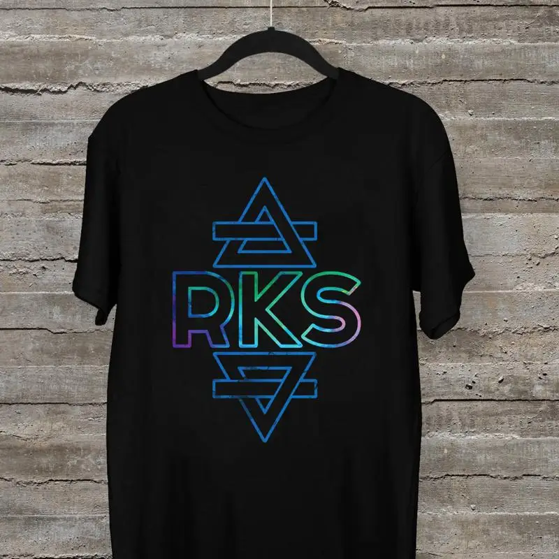 НОВАЯ черная футболка с логотипом Rainbow Kitten Surprise, все размеры BB24 НОВАЯ черная футболка с логотипом Rainbow Kitten Surprise, все размеры BB24