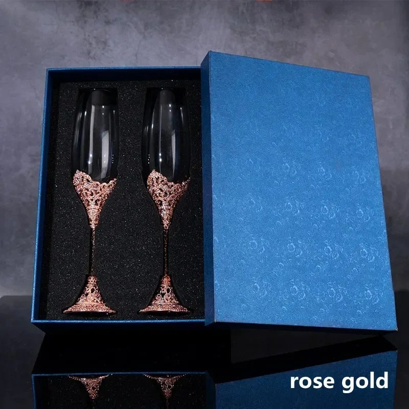 2pcs-silver-crystal-champagne-flutes-wedding-glasses-for-bride-groom-rose-gold-toasting-cups-gift-sets-for-couples-engagement