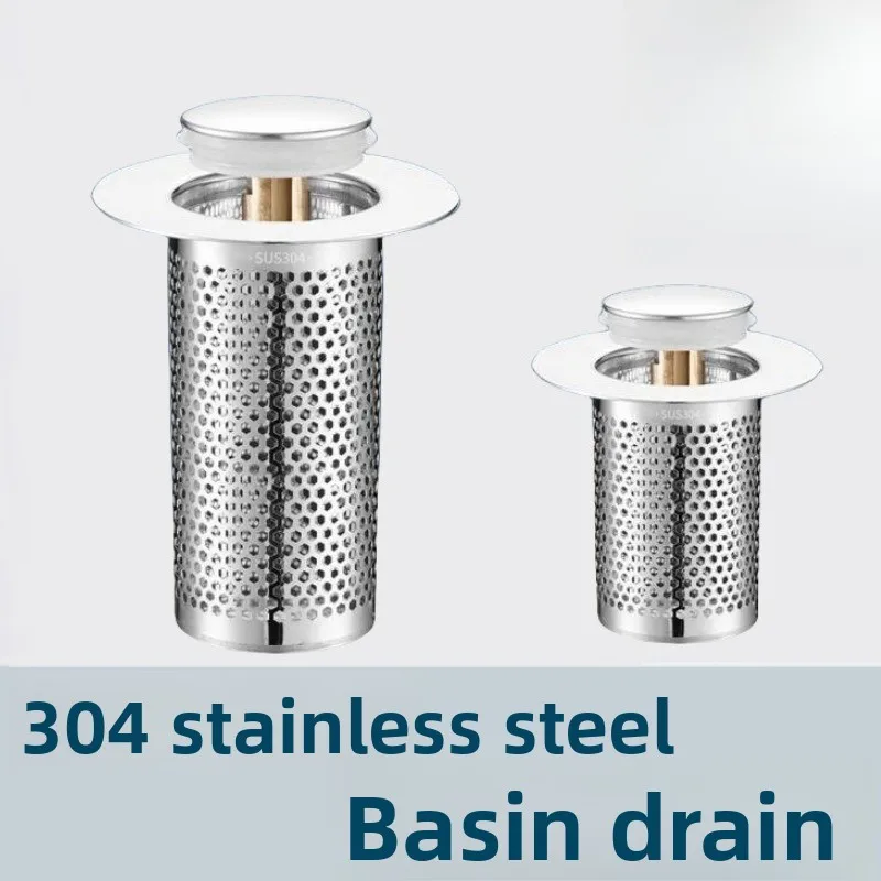 

Hand Basin Anti-blocking Bouncing Filter Water Purifier Anti-odor Push-type Basin Universal Accessory