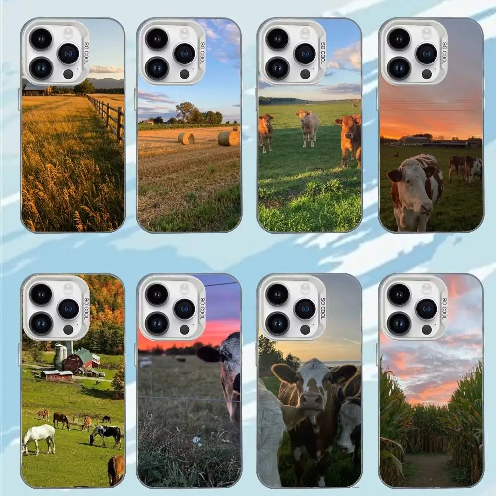 

F-FArm Phone Case For iPhone 17,16,15,14,13,12,11,Mini,Pro,MAX Matte Shockproof Phone Case