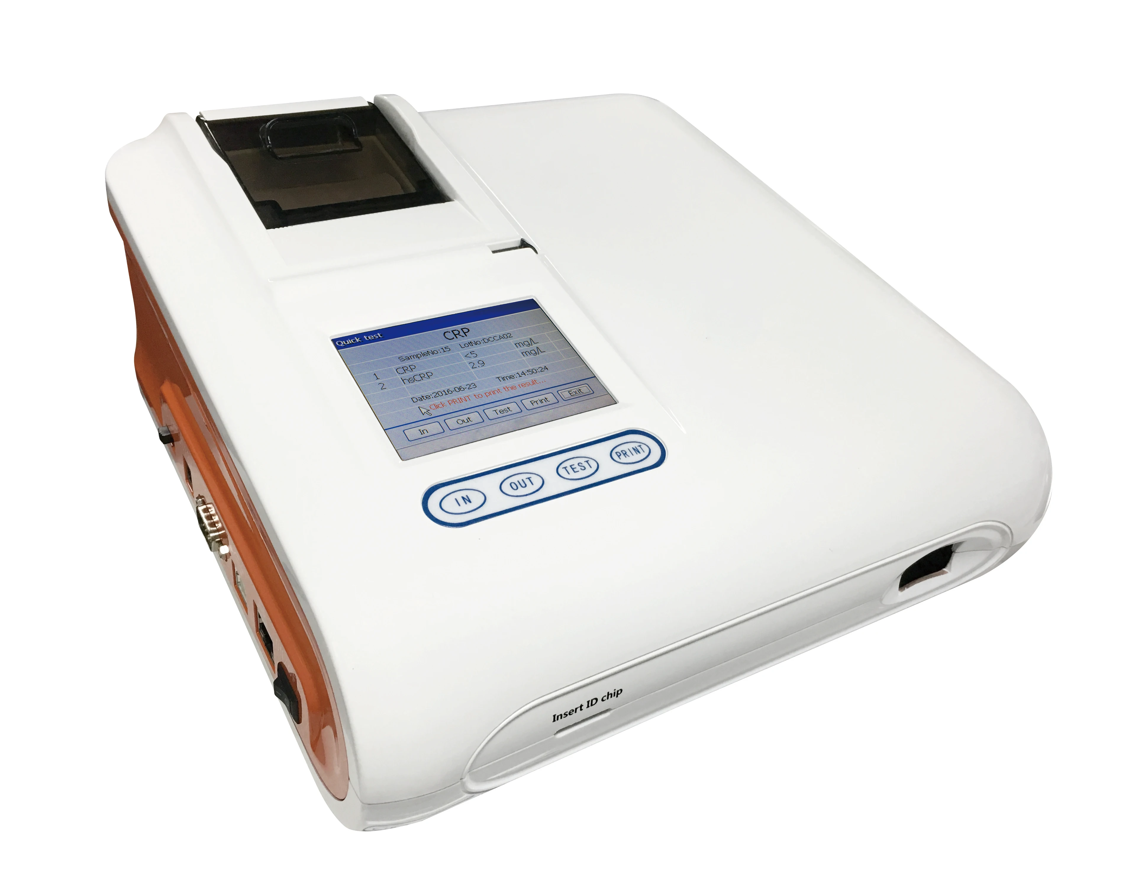 

Rapid Accurate POCT Quantitative Test machine Myocardium tumor hormones diabetes markers portable CRP tes analyzer