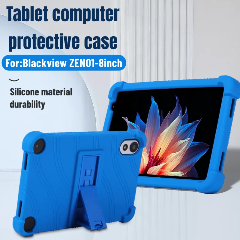 

For Blackview ZENO1 8inch Tablet Case Shell Shockproof Silicone Tablet Cover Lightweight Kids Friendly