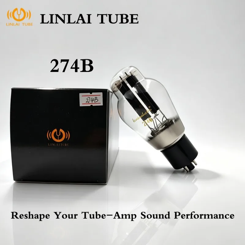 LINLAI Hook‑filament 274B Rectifier Vacuum Tube Replacement for 5U4G 5Z3P U52 5R4W WE274B for HiFi Tube Amplifier & Vinyl Audio