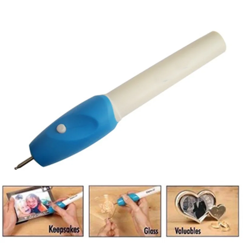 Portable Mini Electric Engraving Pen Multifunction Carving Tool For Jewelry Metal Glass Wood Stone DIY Craft Handwork Supplies