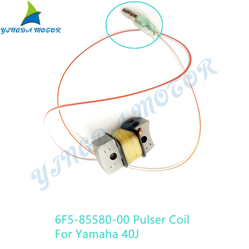 6F5-85580-00 Coil Pulser for Yamaha Outboard Motor 40HP 40J  6F5-85580-10 6F5-85580-20  6F5-85580 Boat Accessories