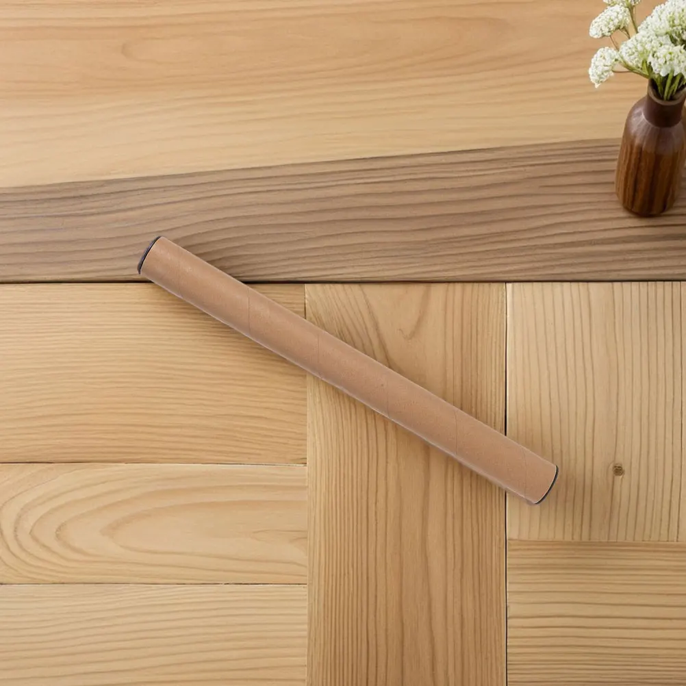 

8pcs Kraft Paper Cardboard Tubes for Mailing Posters Paintings Photos Storage Protection against Damage during Compact