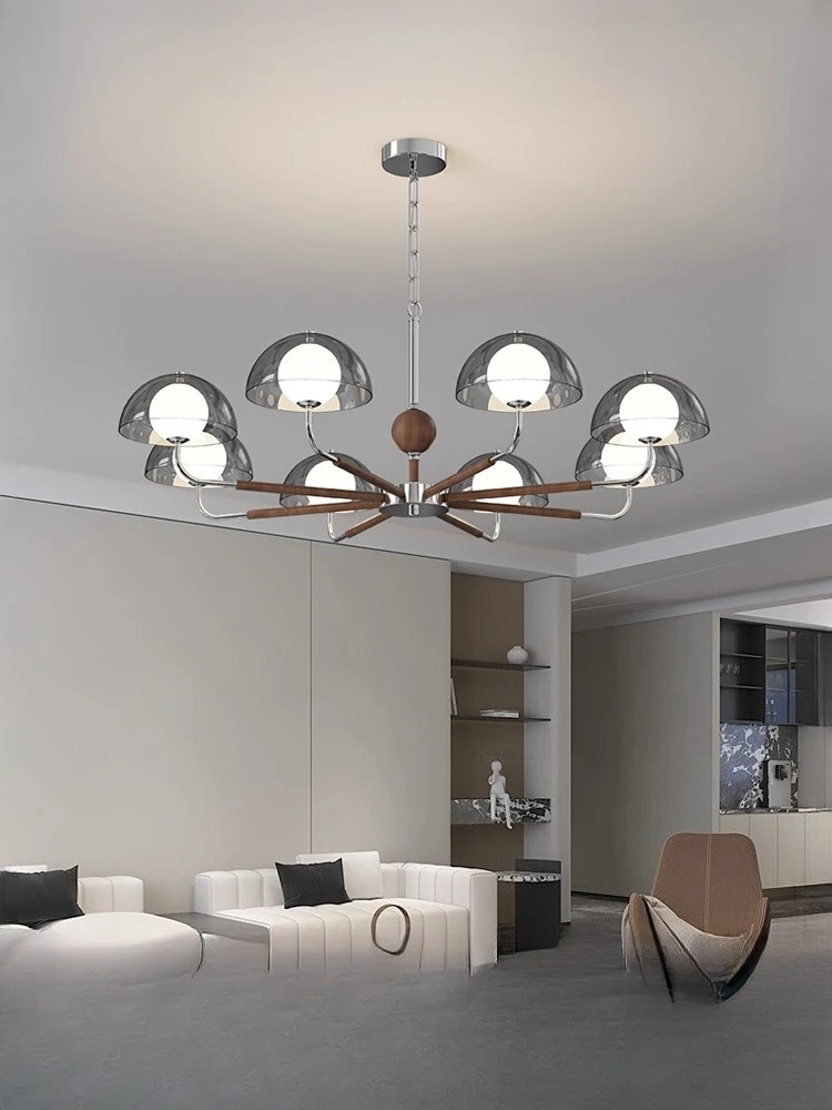 الثريا الاسكندنافية المعاصرة الإبداعية الفاخرة قلادة ضوء ديكور المنزل