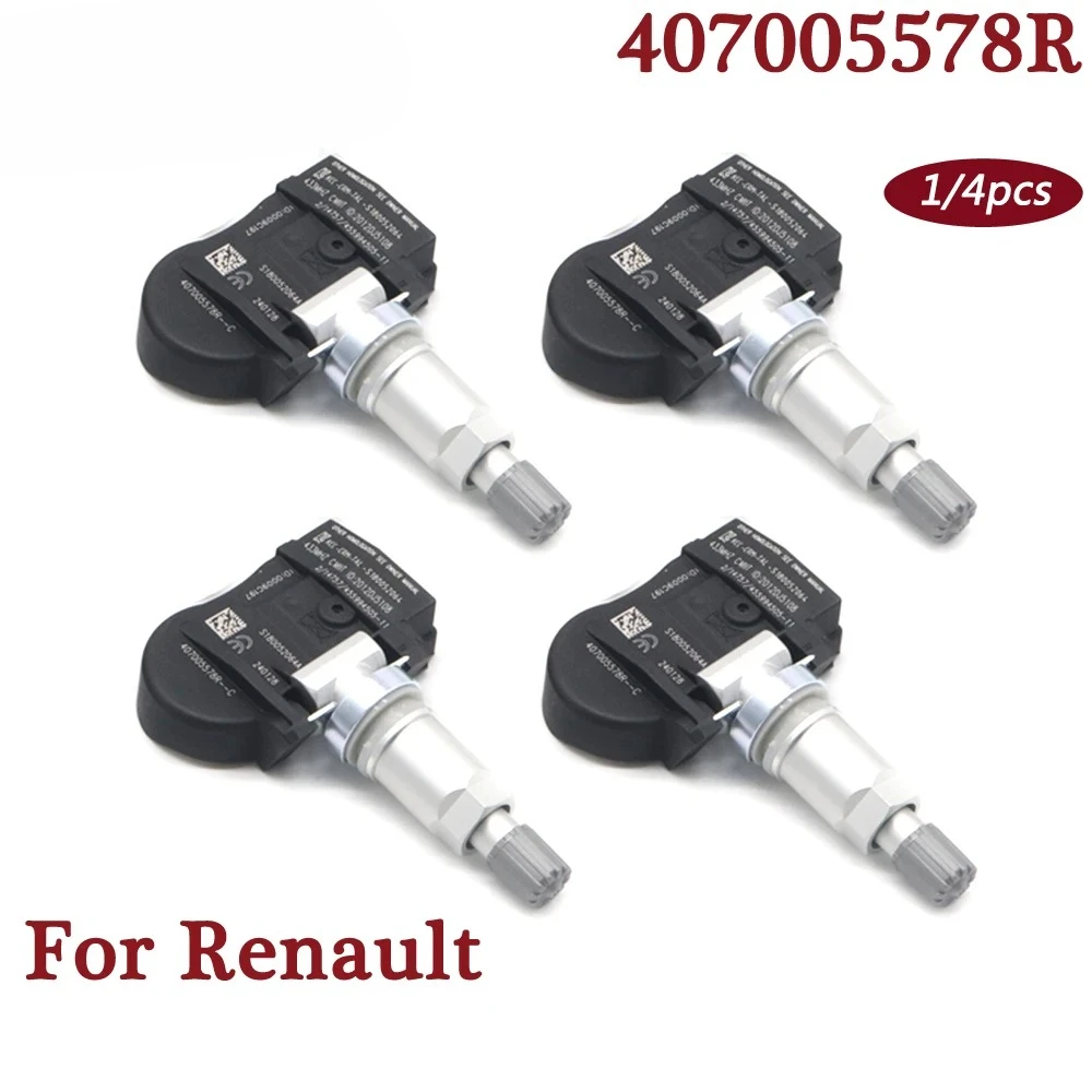 407005578R Sistema di monitoraggio del sensore di pressione dei pneumatici per RENAULT MEGANE II 02-08 SCENIC II 2003-2010 433Mhz S120123006F